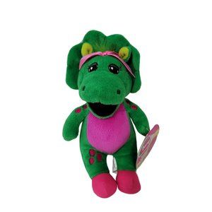 Fisher Price NWT Plush Baby Bop 8” Dinosaur Barney 2017 Stuffed Animal Toy